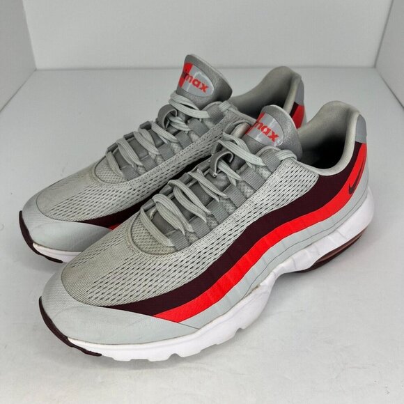 Nike Mens 749212-003 Air Max 95 Essential Pure Platinum Size 8.5 Trainers Shoes - Picture 1 of 9
